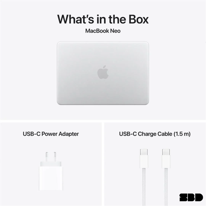 Apple%20MacBook%20Neo%2013-inch%20with%20A18%20Pro%20chip%20256GB/8GB%20(Silver)%20-%20Image%204