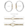 Skmei X Liebig Men's Women's Fashion Watch stainless steel waterproof men's and women's watch l1016.