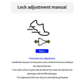 Bicycle Pedal Cleats Road Bike Self-Locking Pedal Cleat Tool Adjustment Tool for SPD SPD-SL. 