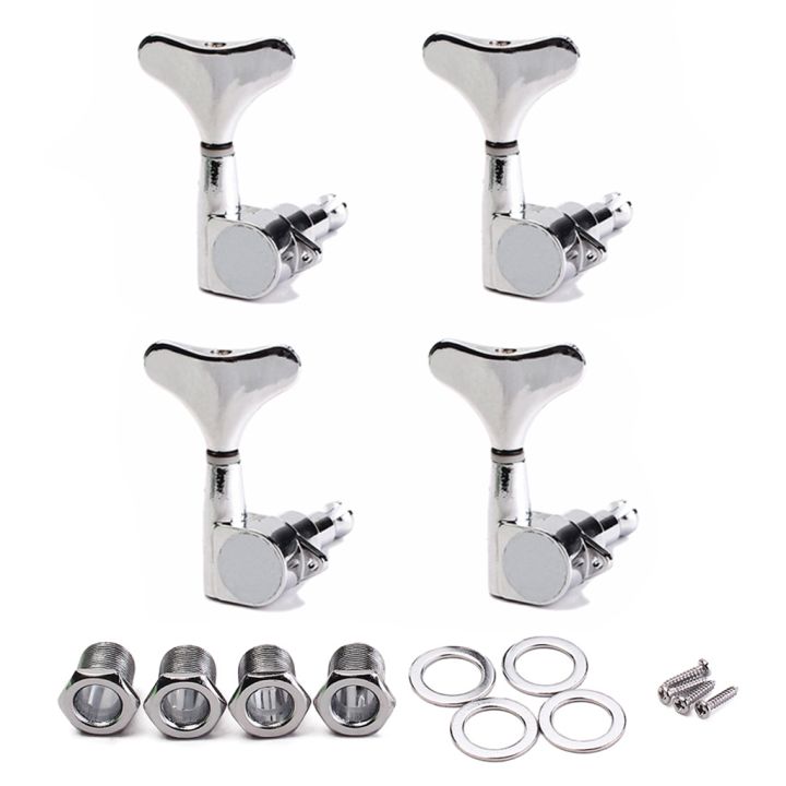 4R Electric Bass Guitar Tuners Machine Heads Tuning Guitar Parts