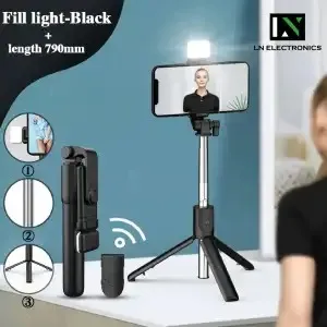 Q07%20Foldable%20Selfie%20Stick%20Tripod%20with%20Bluetooth%20Remote%20and%20Fill%20Light%20100cm%20-%20Image%205