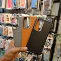 For Samsung Galaxy S24 Ultrathin Leather Grain TPU Design Anti-Fingerprint Protect Cover Phone Cases Mobile Cover-EFH.