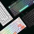 Vgn N75 Wireless Mechanical Keyboard 75 % 82 Keys Three Mode Bluetooth Wireless 2.4g Wired Hot Swap Rgb Gasket Gaming Keyboard.