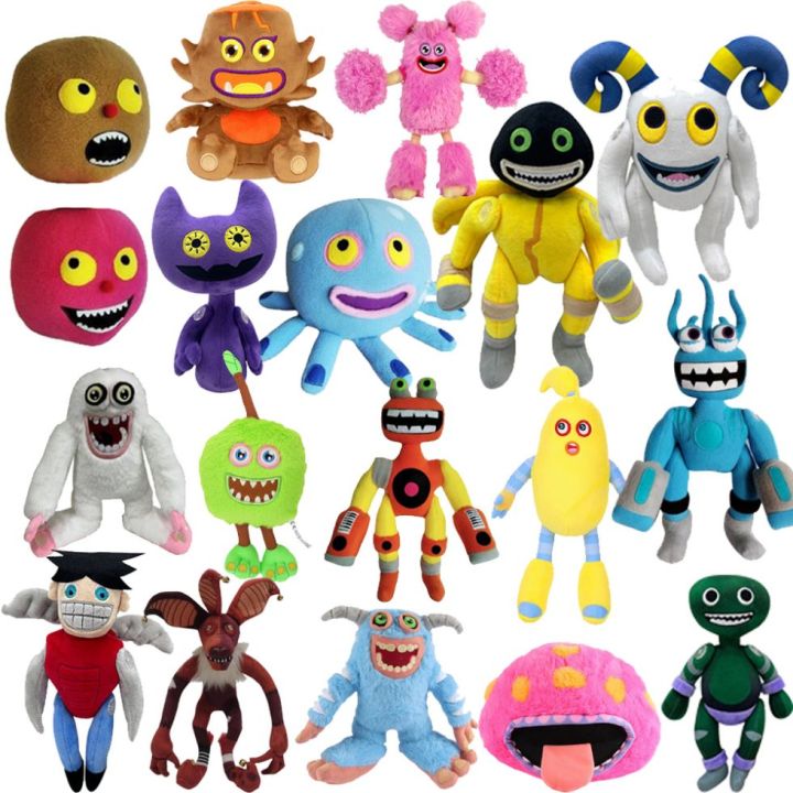 My Singing Monsters Plush Toy Cartoon Game Peripheral Kawaii Peluches Soft Stuffed Plush Doll for Kids Birthday Gifts