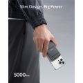 Anker 622 Magnetic Battery (MagGo), 5000mAh Foldable Magnetic Wireless Portable Charger and USB-C for_iPhone 13/12 Series.