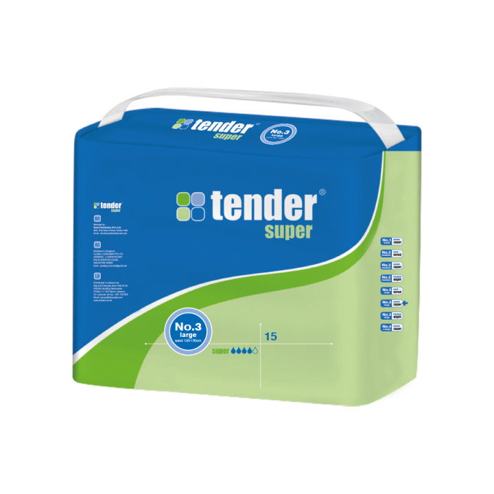 Tender Adult Diaper – Large (15pcs)