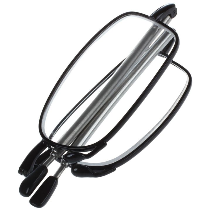 Portable%202%20Pairs%20Of%20Compact%20Folding%20Reading%20Glasses%20With%20Mini%20Flip%20Top%20Carrying%20Case%20For%20Fashion%20Men%20And%20Women%20Rotation%20Eyeglass%20+1.5%20Black%20&+2.0%20-%20Image%206