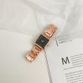 Fashion Square Watches Women Quartz Bracelet Watches Ladies Dress Wristwatch Rose Gold Clock. 