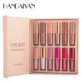 Matte Liquid Lipstick Set 12PCS by HANDIYAN. 