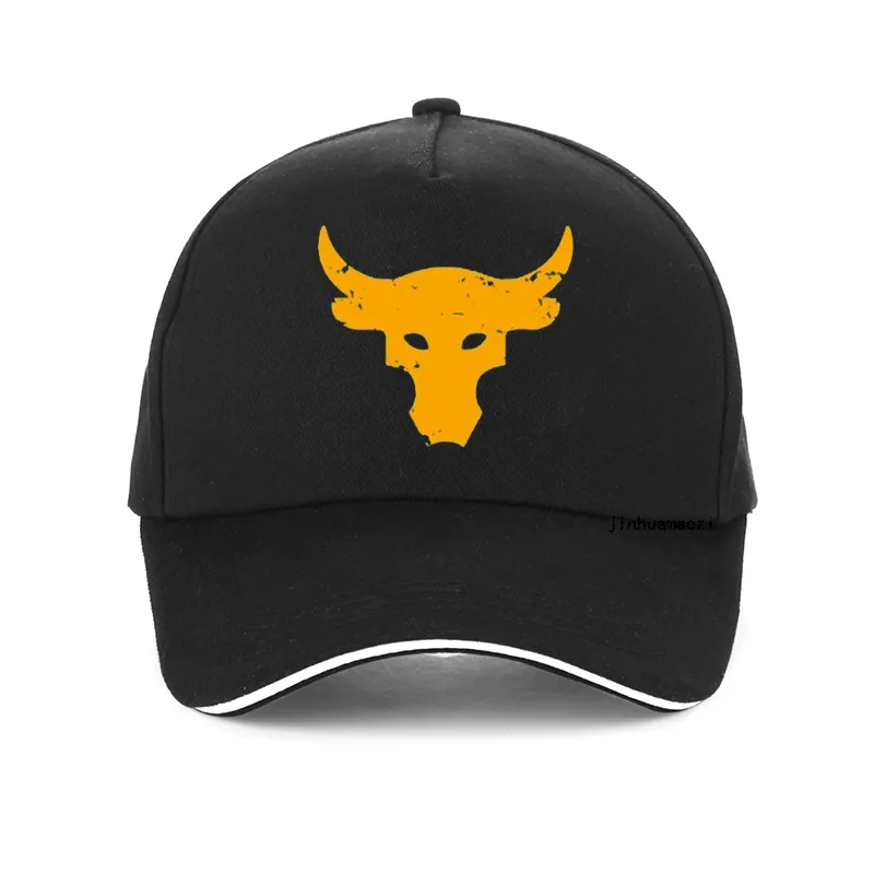 Brahma Bull The Rock Project Gym Logo Baseball Cap Fashion Cool