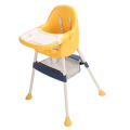 Portable Baby High Chair Quickly Remove Food Scraps Toddler Highchair Safe Easy To Clean Simple Non Skid for Dinning. 