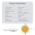 New DC12V 24V Smart Sensor 5A 60W Wood Board Touch Switch Penetrable LED Light Switch for Cabinet LED Light.