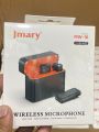 Jmary MW-16 2.4G Wireless Dual 3 in 1 Wireless Lapel Microphone For 3 in 1 Mic For iPhone Mobile & Camera.