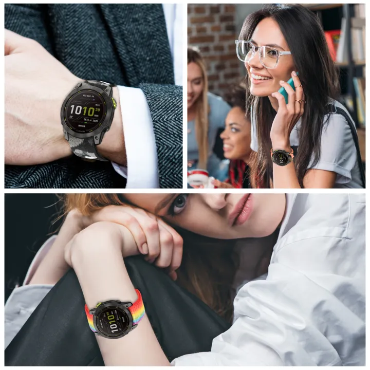 26mm%2022mm%20Official%20Nylon%20Strap%20For%20Garmin%20Enduro%202/Fenix%206X%206%20Pro%205X%205%20Plus%207X%207/Epix%20Gen%202%20Ultralight%20Smart%20Watch%20Band%20Bracelet%20-%20Image%206