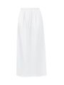 Women s Anti-Static Half Slip Underskirt for Under Dresses Solid Color Elastic Waist Inner Lining Long Skirt.