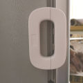 Refrigerator Door Lock – Multipurpose Cabinet & Fridge Drawer Latch for Baby Proofing.