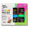 Mont Marte Dough Set Fun vibrant colours 6pc x 56gram.