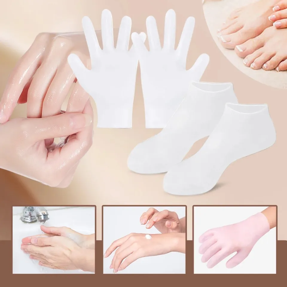 Exfoliating Gloves Silicone Moisturizing Gloves Silicone