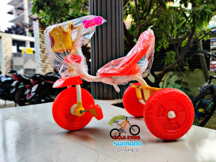 Baby%20Tricycle%20Red%20/Pink/%20Orange%20%7BRandom%20Colour%7D%20Available%20For%20Baby%20Prince%20Cycle%20Store%20-%20Image%202
