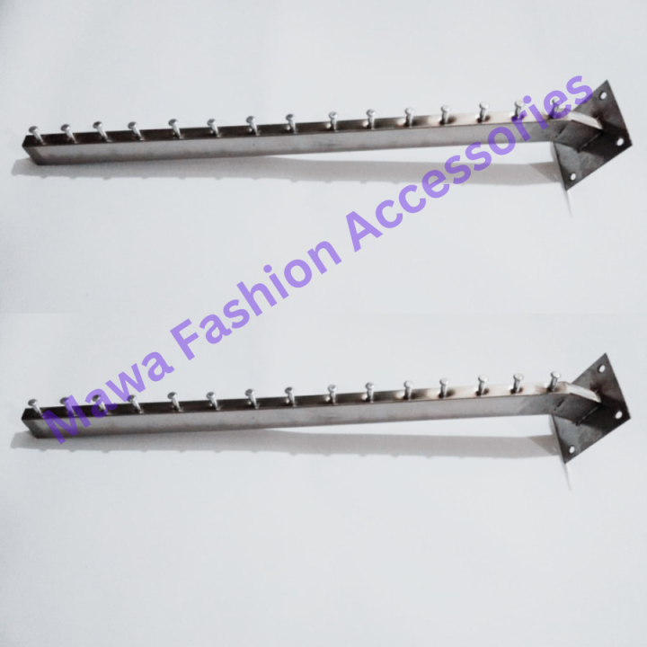 Steel%20Wall%20Mounted%20Cloth%20Hook%20Adjustable%20Clothes%20Hangers%20One%20piece%2015%20hook%20Size:%2017"%20-%20Image%203