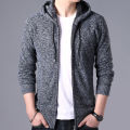 2024 New Autumn Winter Jacket Men Warm Cashmere Casual Wool Zipper Slim Fit Fleece Jacket Men Coat Dress Knitwear Male Coats.