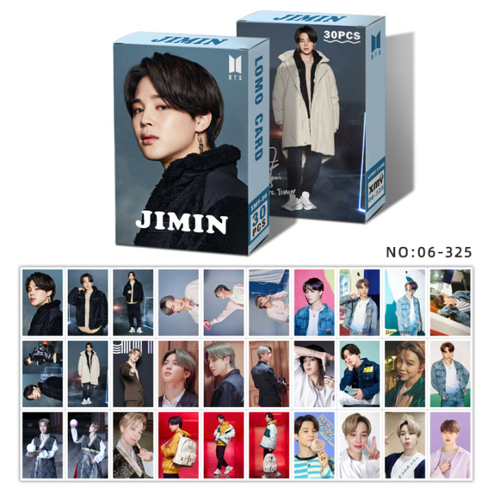 BTS%20Lomo%20Card%2030pcs%20(BUTTER)%20Jungkook%20Jimin%20V%20K-POP%20Photo%20Card%20Photocard%20Album%209cm%20x%205.5cm%20-%20Image%202