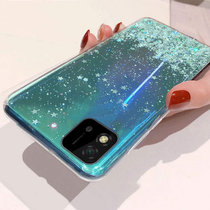 Phone%20Back%20Cover%20For%20Realme%20C20A%20Glitter%20Silicone%20Soft%20Phone%20Cases%20Starry%20Sky%20String%20Glitter%20Transparent%20Space%20Stars%20Moon%20Realme%20C20A%20case%20-%20Image%204
