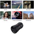 85mm F1.8 Camera Lens for Canon F1.8 Large Aperture Fixed Focus Portrait Macro Pure Manual Focus SLR Camera Lens. 