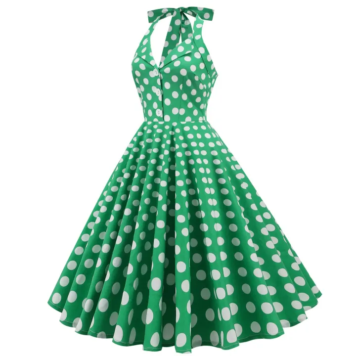SISHION%20Hepburn%20Summer%20Dress%20Women%20Polka%20Dot%20Vintage%20Swing%20Robe%20Rockabilly%20Housewife%20Retro%2050s%20Pinup%20Dresses%20Vestidos%20VD2838%20-%20Image%203