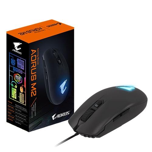 Gigabyte Aorus M2 6200DPI RGB Fusion Gaming Mouse
