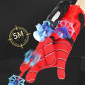 Lumina Spider Gloves Man Web Shooter for Kids   Launcher Spider Kids Plastic Cosplay Glove Hero Movie Launcher Wrist Toy Set Funny Decorate Children Funny Educational Toys. 