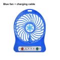 Xiaomi Portable Mini Fan Air Cooler USB Chargeable Desktop Fans 3 Mode Speed Regulation Summer Outdoor Hand Fans with LED Lights. 
