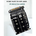 M.2 SSD to U.2 Adapter NGFF SSD to PCI-E U.2 Adapter,Without Shell. 