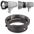 100% Original Godox Universal mini 98mm flash Mounts To Bowens Mount Ring Adapters Studio Strobe Godox 160W 250W 300W.