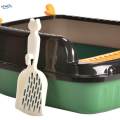 Open Top Pet Litter Tray Cat Sand Box Cats Litter Container Cat Litter Basin. 