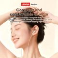 Original Lenovo YF03 Type C Wired Headphone HiFi Stereo Surround 3.5mm Wired Earphones Ultra-low Latency Gaming Music Headset with Mic.