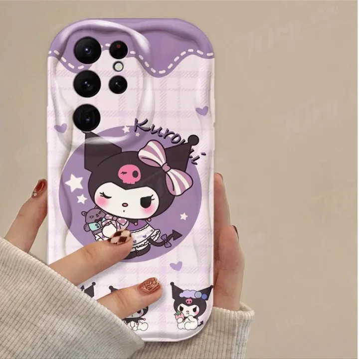 Sanrio%20Kuromi%20Hello%20Kitty%20Wave%20Soft%20Phone%20Case%20For%20Samsung%20Galaxy%20S24%20Ultra%20S23%20S22%20Plus%20S21%20S20%20FE%20A15%20A25%20A55%20A35%20A14%20A24%20A34%20-%20Image%204