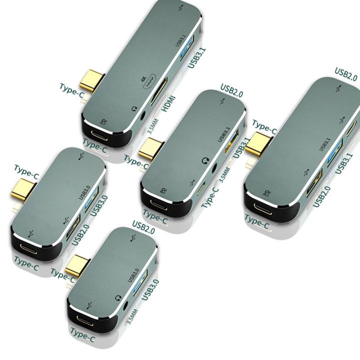 Powered%20Type%20C%20to%20USB%20TypeC%20to%203.5MM%20Jack%20USBC%20PD%20Type-C%20to%20HDMI%20Adapter%20Converter%20Hub%20Splitter%20Docking%20Station%20for%20MacBook%20-%20Image%204