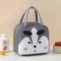 22*14*19cm Lunch Box Bag Compact Oxford cloth Cartoon Lunch Bag Thermal Lunch Bag for Elementary School Office Workers Picnics Food Storage Meal Prep. 