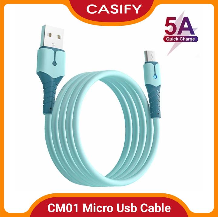 CASIFY CM01 Micro USB 2.4 Fast Charging Cable - 1M Support 5A