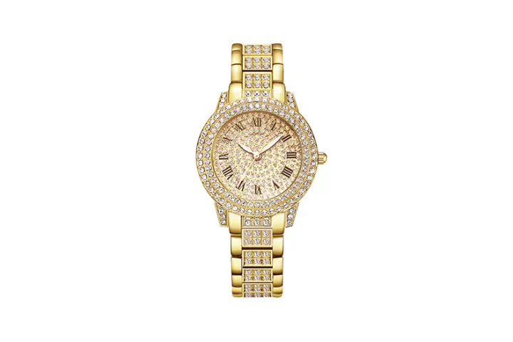 badgeLanz%20Live%20Popular%20Diamond-Embedded%20Roman%20Pattern%20Women's%20Watch%20Bracelet%20Cornucopia%20Women's%20Supply-waterproof%20fashion%20wrist%20watches%20business%20luxury%20watch%20-%20Image%204