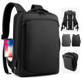 New Men's Backpack Commute Minimalist Business Travel Backpack Student Schoolbag Oxford Cloth Laptop Bag.