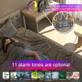 GC USB Night Light With Clock Alarm Function 15W Wireless Fast Charging Touch Control Colorful Volcano Crack Atmosphere Light Work With Alexa.