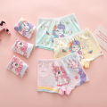 【6 pieces】Girls' panties, boxers, shorts, cotton kids, baby girls, boxer briefs. 