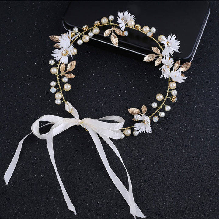 Bridal%20red/gold%20Color%20Flower%20Ribbon%20Hairband%20Women%20Headpiece%20Tiara%20Wedding%20MIO%20Super%20Store%20-%20Image%202
