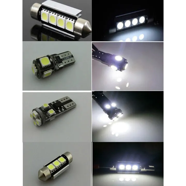 27Pcs%20White%20In-Car%20Led%20Light%20Kit%20For%20Mercedes-Benz%20E-Class%20W211%202002-2008%20-%20Image%206