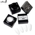 Monja 5ml 3D Painted Embossed Gel No-wash Black White Nail Art Plaster Nail Gypsum Drawing Gel Nail UV Gel DIY Makeup Tool.