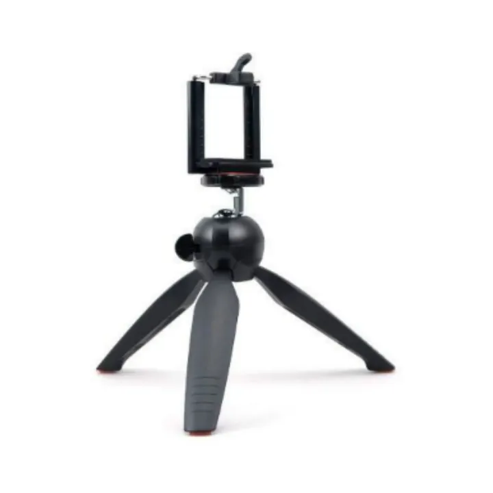 Yt-228%20Mini%20Tripod%20Mount%20with%20Phone%20Holder%20Clip%20-%20Black%20-%20Image%204