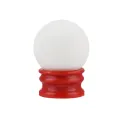 【happy one】Hot Selling 35MM Blue Quartz Crystal Sphere Ball Glow In The Dark Stone #NN25. 