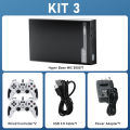 500G Retro Gaming HDD Video Game Console Retrobat&Playnite&Launchbox OS for XBOX/PS3/PS2/Switch/Wii/WiiU/DC/NES with 38200+Games.